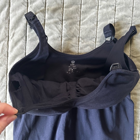 Kindred Bravely Simply Sublime® Maternity & Nursing Tank Black - Picture 4 of 6